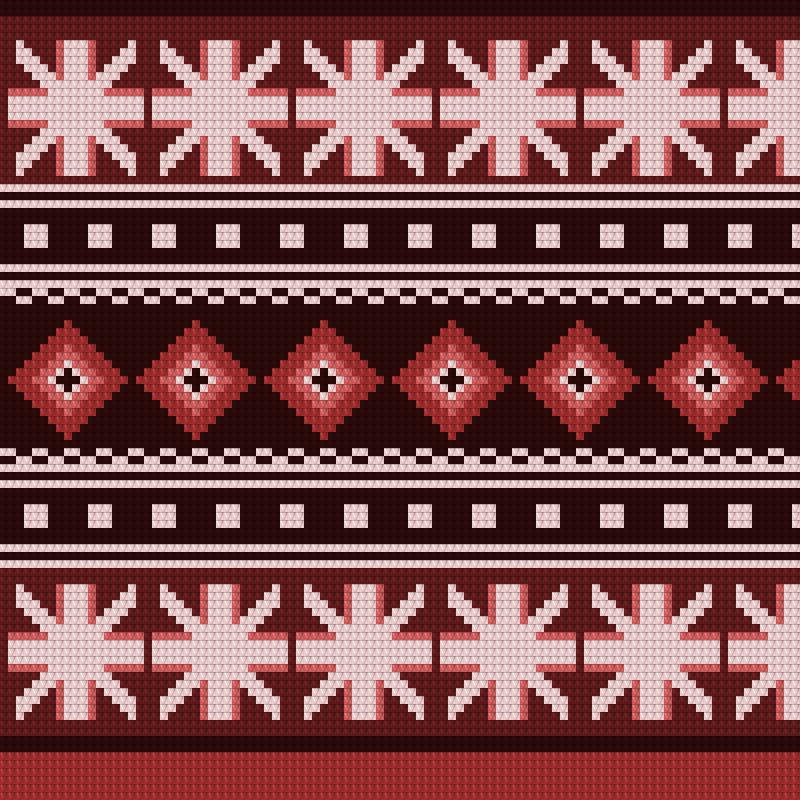 Onchain Fair Isle #10: Crimson