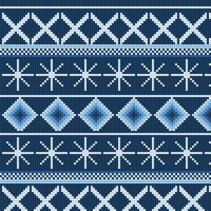 Onchain Fair Isle #17: Reserve Blue