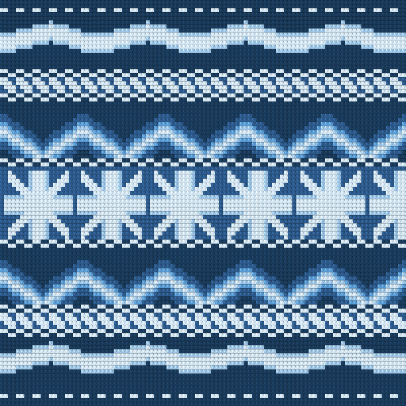 Onchain Fair Isle #28: Reserve Blue